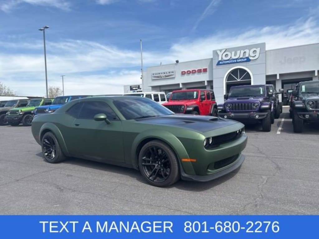 Used 2023 Dodge Challenger R/T Scat Pack Widebody Coupe