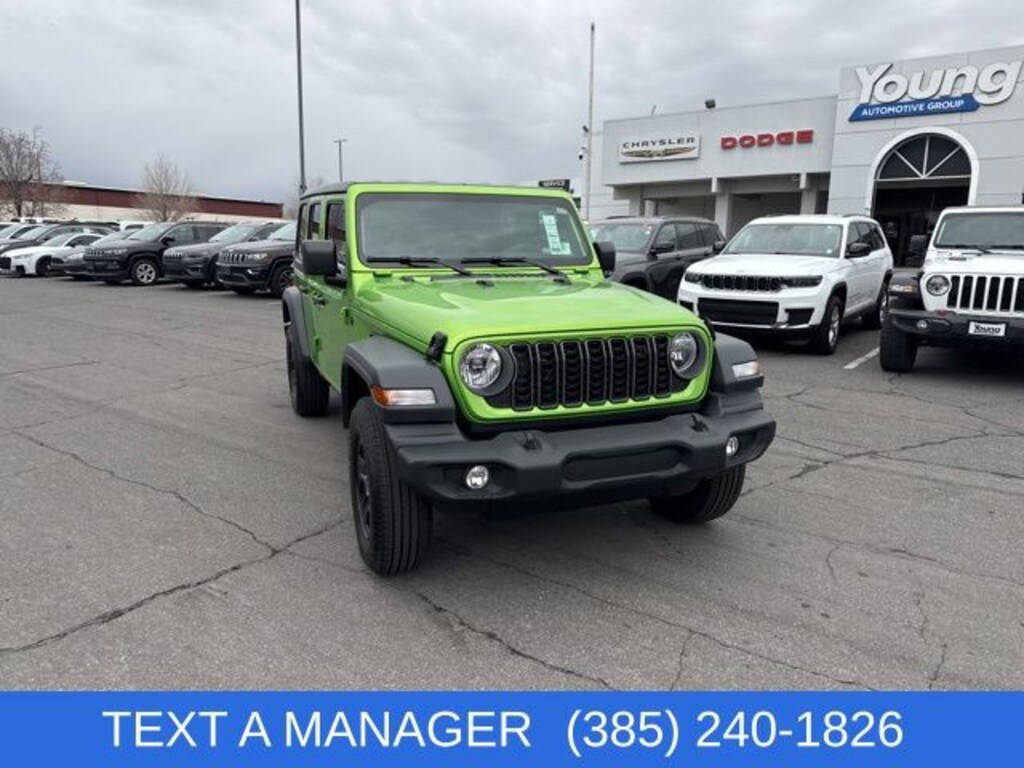 New 2026 Jeep Wrangler Sport Sport Utility