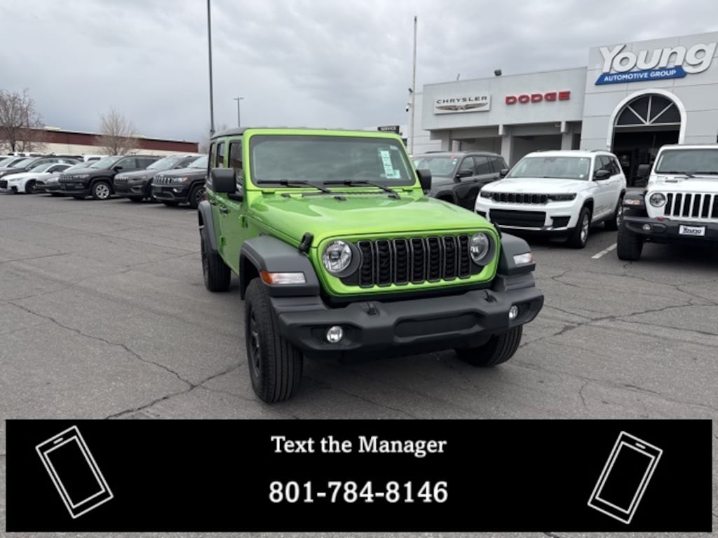 New 2026 Jeep Wrangler 4-DOOR SPORT Sport Utility
