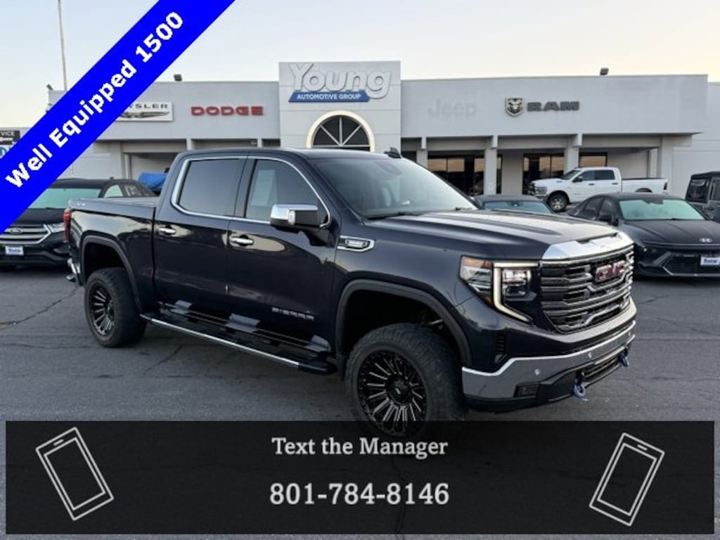 Used 2022 GMC Sierra 1500 SLT Truck Crew Cab