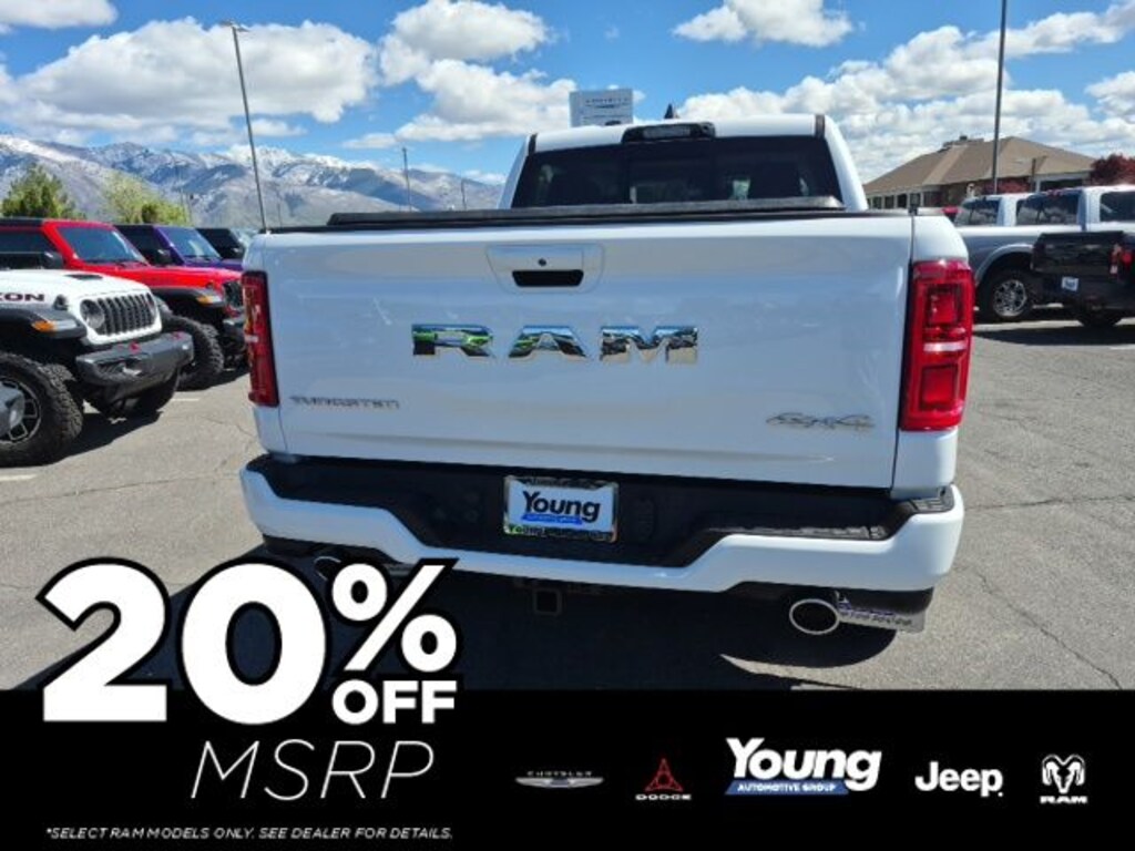 New 2026 Ram 1500 TUNGSTEN CREW CAB 4X4 Pickup