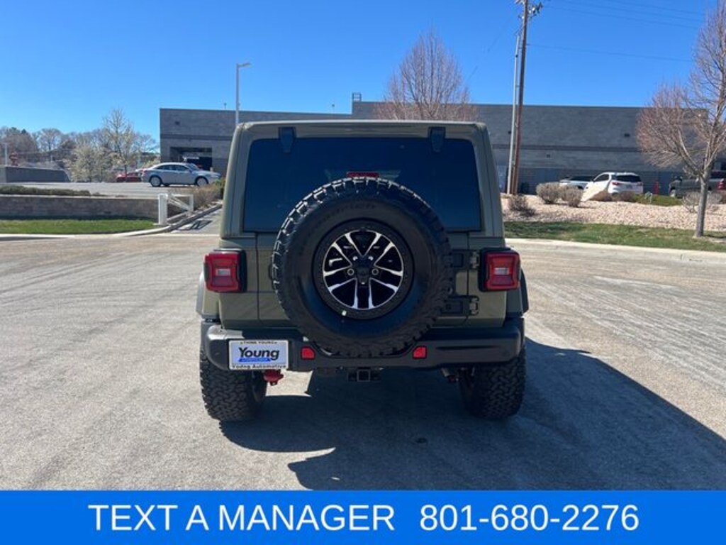 New 2026 Jeep Wrangler 4-DOOR RUBICON X Sport Utility