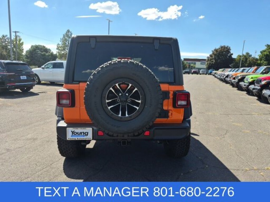 New 2026 Jeep Wrangler 4-DOOR WILLYS Sport Utility