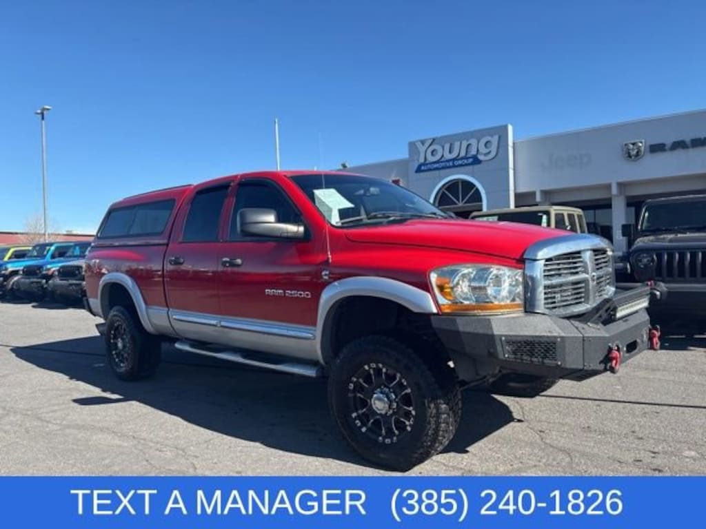 Used 2006 Dodge Ram 2500 Laramie Truck Quad Cab