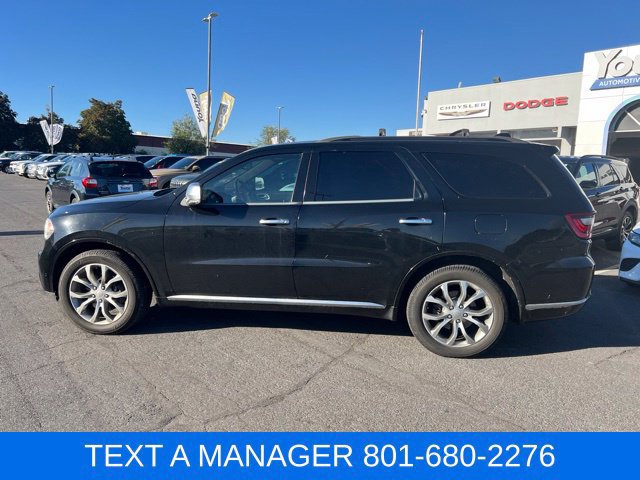 Used 2018 Dodge Durango Anodized Platinum with VIN 1C4RDJEG2JC431480 for sale in Layton, UT