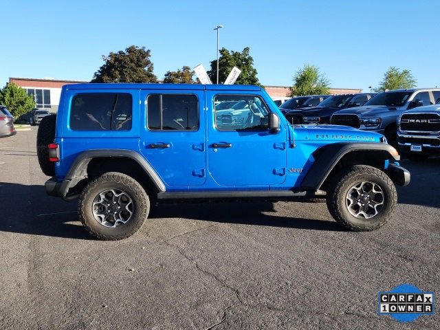 Used 2021 Jeep Wrangler Unlimited Rubicon 4XE with VIN 1C4JJXR64MW724004 for sale in Layton, UT