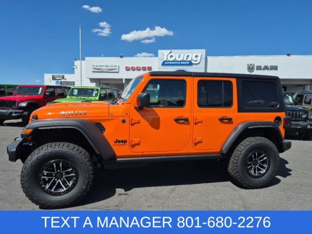 New 2026 Jeep Wrangler 4-DOOR WILLYS Sport Utility