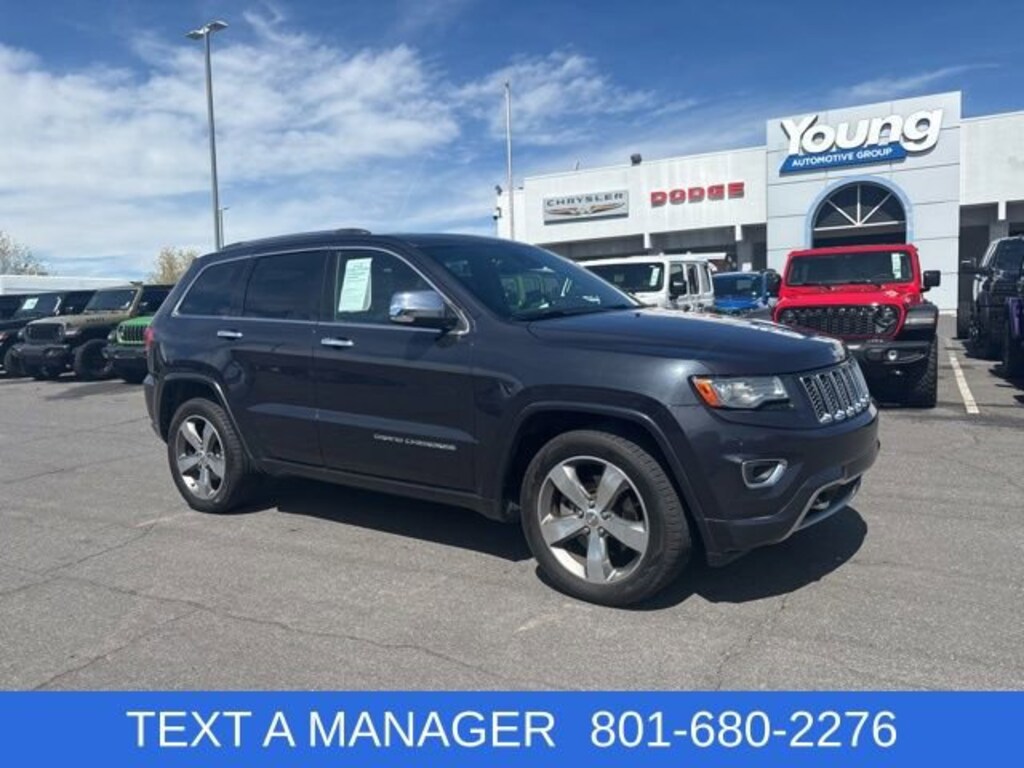 Used 2014 Jeep Grand Cherokee Overland SUV