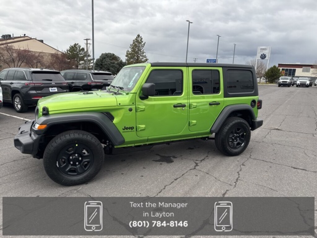 New 2026 Jeep Wrangler Sport Sport Utility
