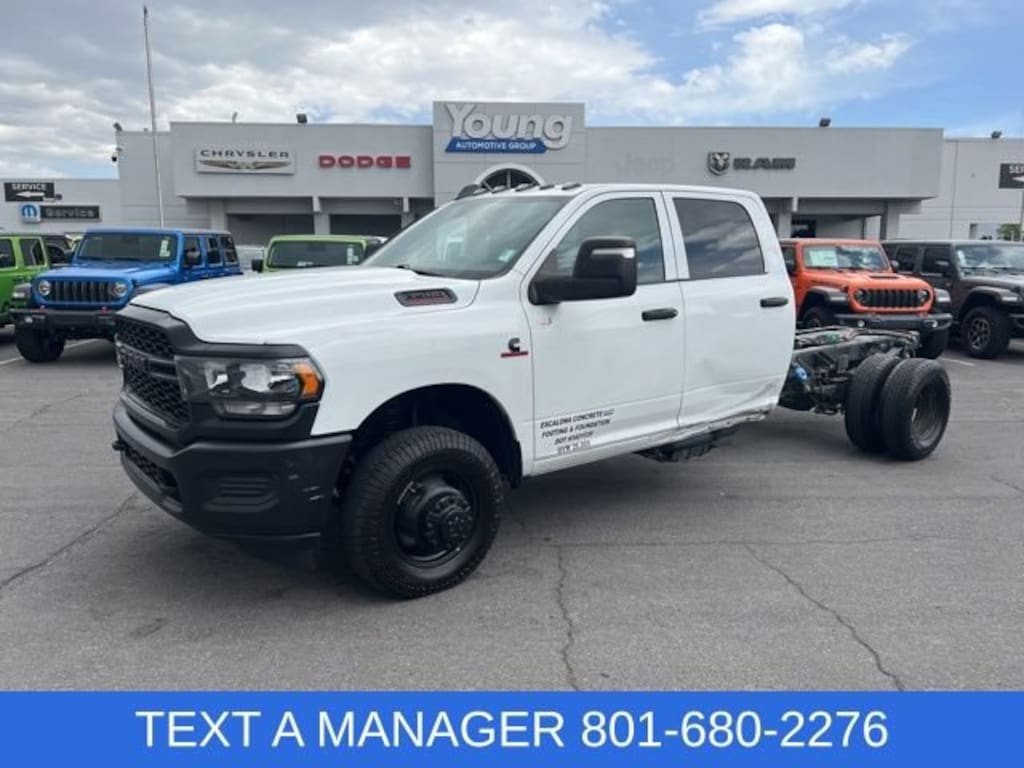 Used 2023 Ram 3500 Chassis Cab Tradesman Truck Crew Cab