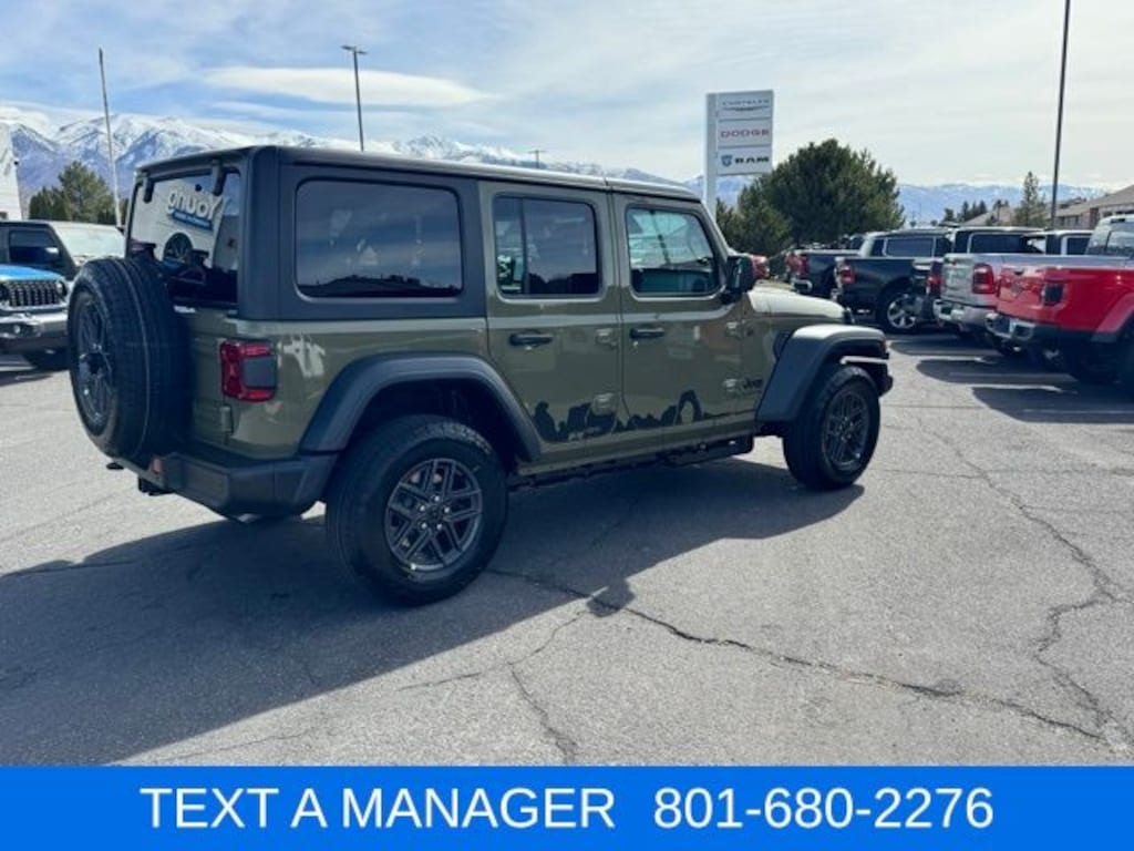 New 2026 Jeep Wrangler 4-DOOR SPORT S Sport Utility