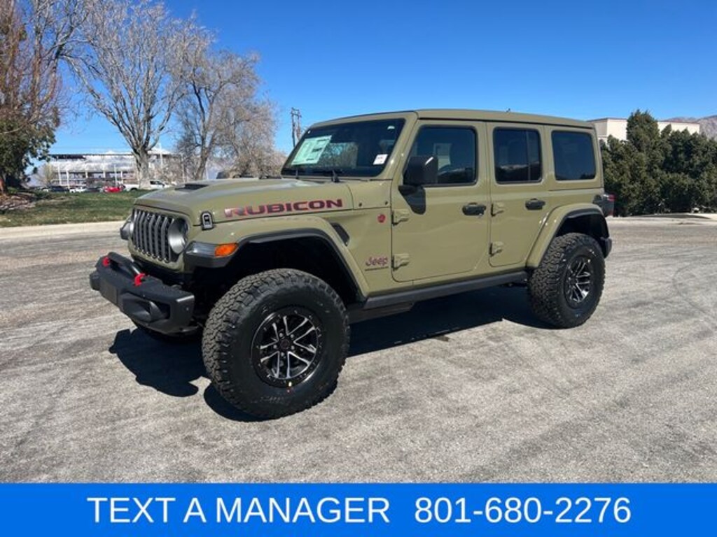 New 2026 Jeep Wrangler 4-DOOR RUBICON X Sport Utility