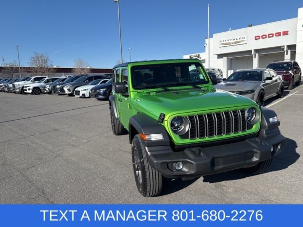 New 2026 Jeep Wrangler Sport Sport Utility