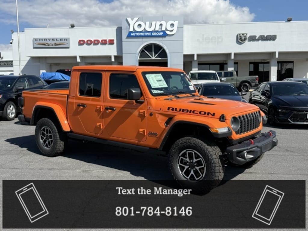 New 2025 Jeep Gladiator Rubicon Pickup