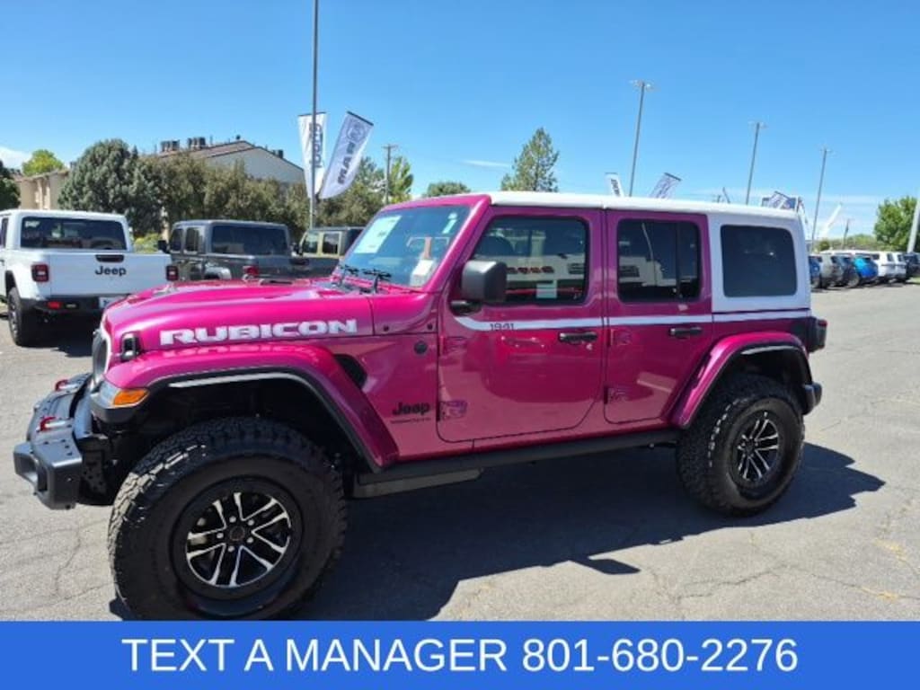 New 2026 Jeep Wrangler 4-DOOR RUBICON X Sport Utility