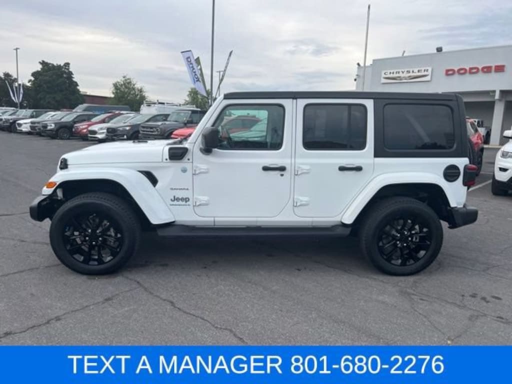 Used 2023 Jeep Wrangler 4xe Sahara SUV