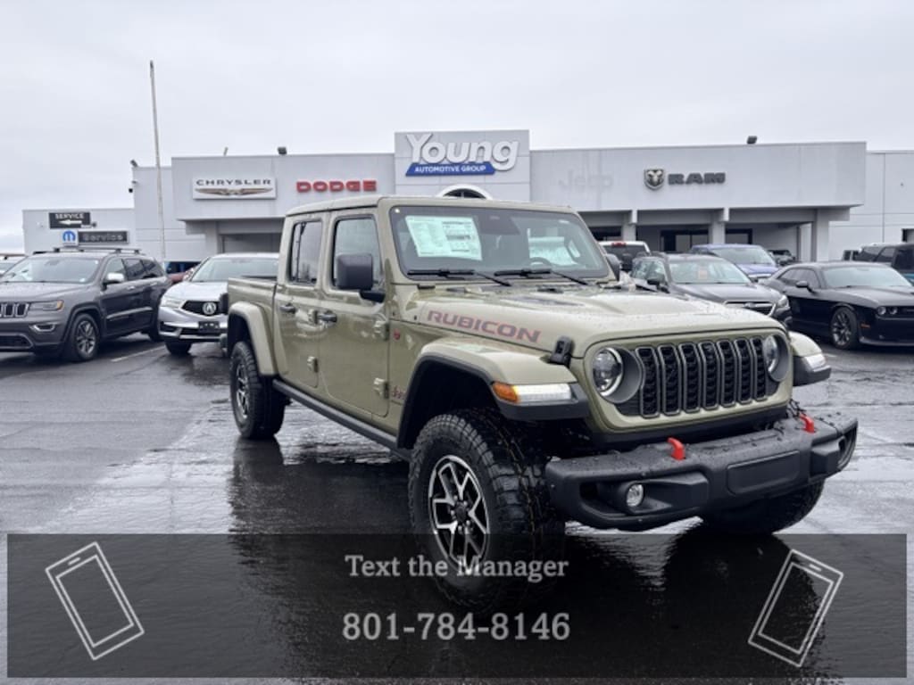 New 2026 Jeep Gladiator RUBICON X 4X4 Pickup