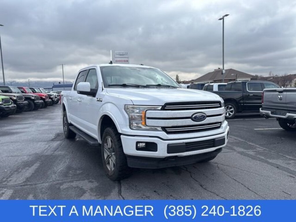Used 2020 Ford F-150 LARIAT Truck SuperCrew Cab