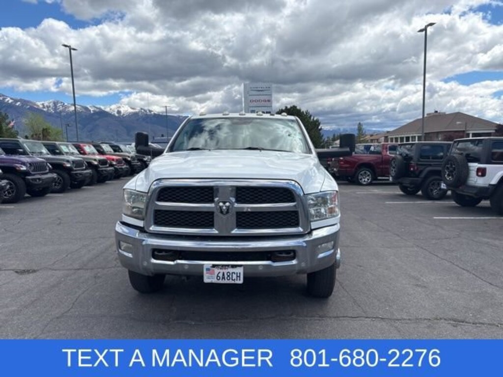 Used 2017 Ram 3500 Chassis Cab Tradesman Truck Regular Cab