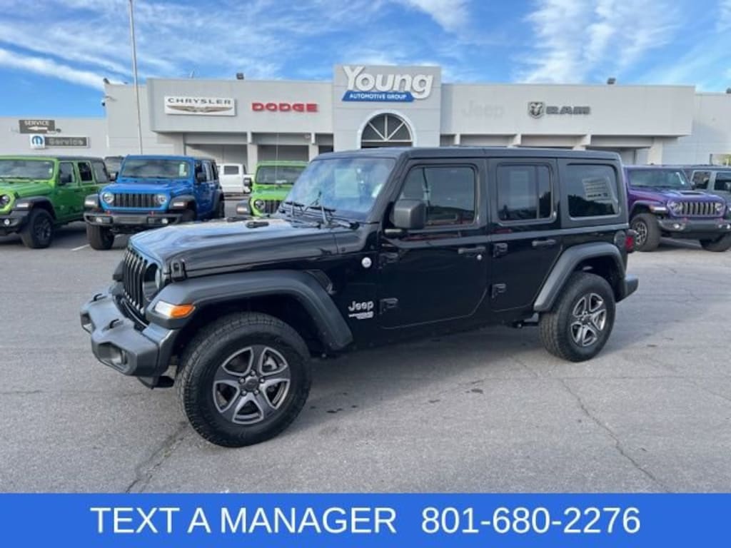 Used 2018 Jeep Wrangler Unlimited Sport S SUV
