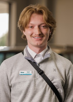 Staff member Dalton Jensen from c7b32588e019