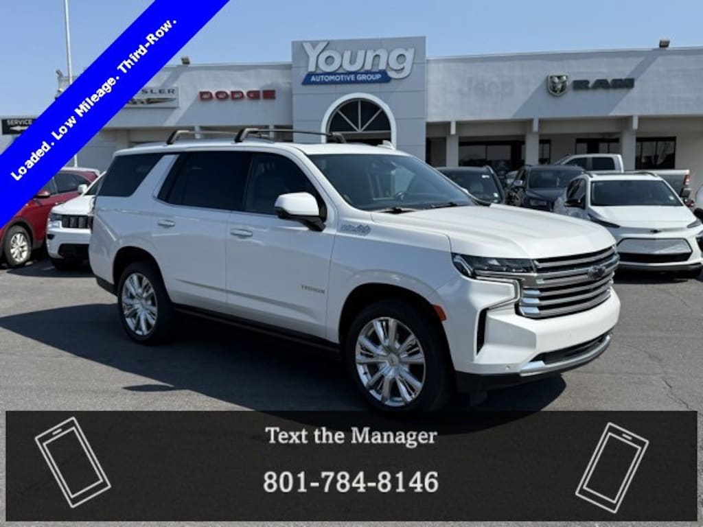 Used 2021 Chevrolet Tahoe High Country SUV
