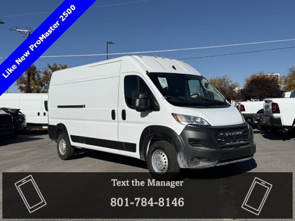 Used 2025 Ram Promaster Cargo Van Tradesman Van Cargo Van