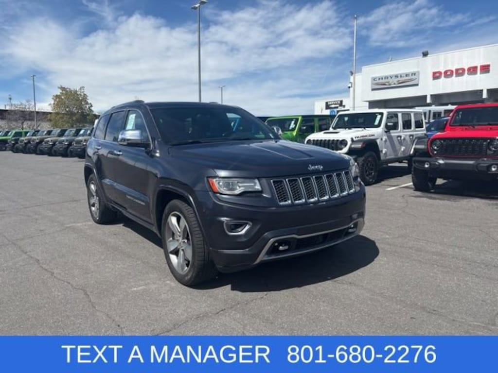 Used 2014 Jeep Grand Cherokee Overland SUV