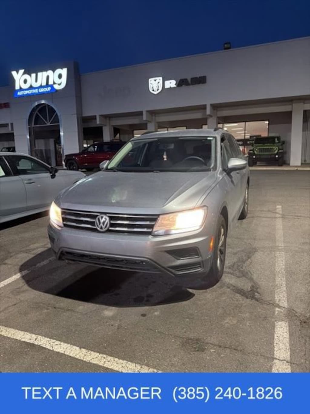 Used 2020 Volkswagen Tiguan S SUV
