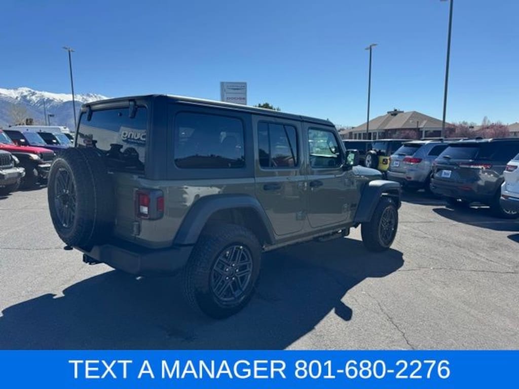 New 2026 Jeep Wrangler 4-DOOR SPORT S Sport Utility