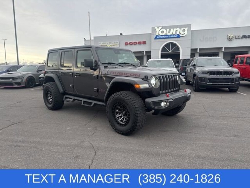 Used 2021 Jeep Wrangler Unlimited Rubicon SUV