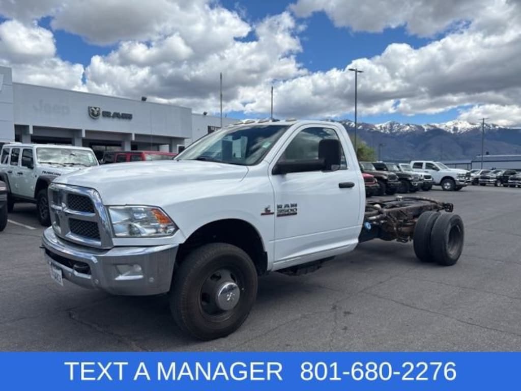 Used 2017 Ram 3500 Chassis Cab Tradesman Truck Regular Cab