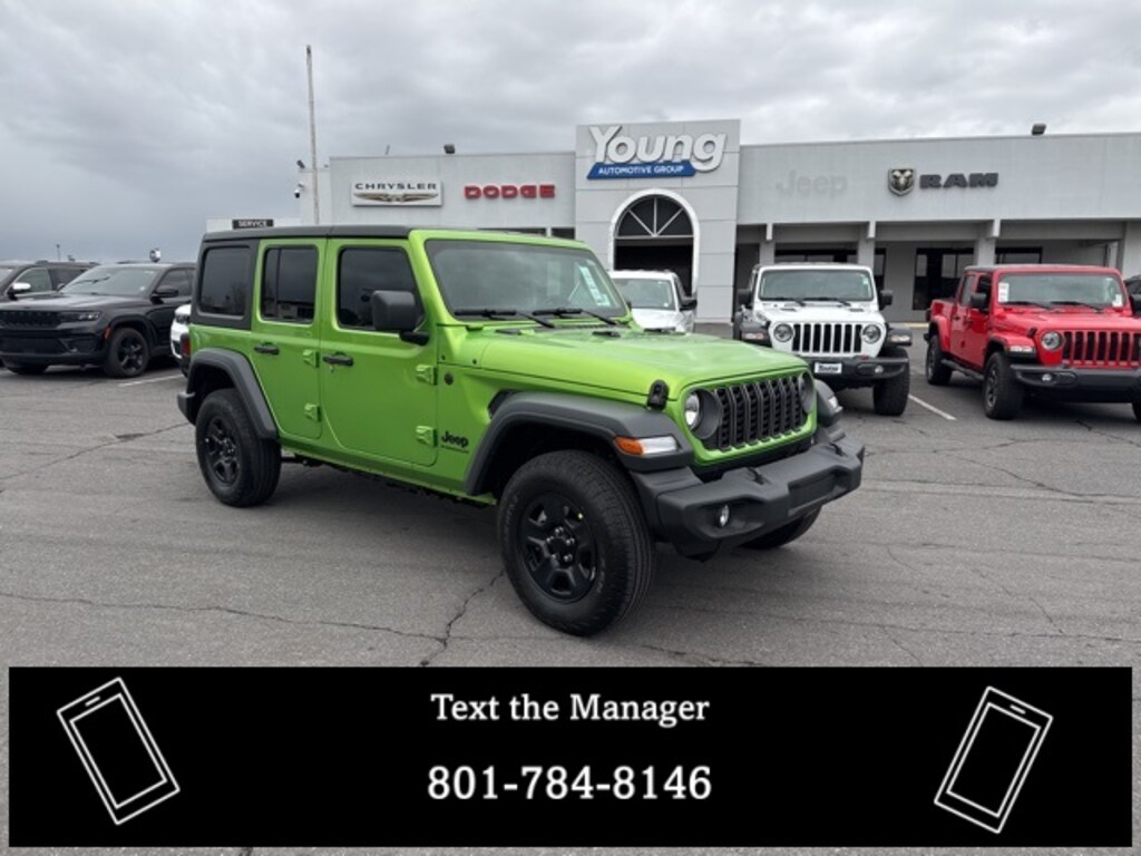 New 2026 Jeep Wrangler 4-DOOR SPORT Sport Utility