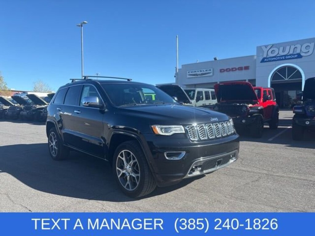 Used 2019 Jeep Grand Cherokee Overland SUV