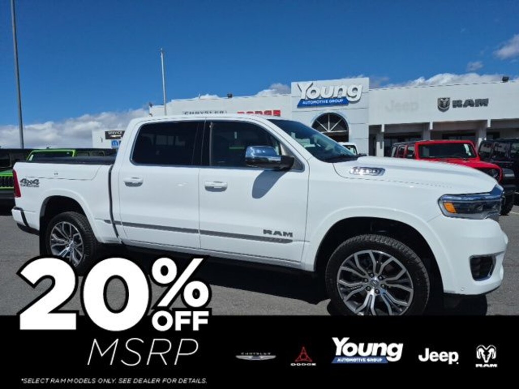 New 2026 Ram 1500 TUNGSTEN CREW CAB 4X4 Pickup