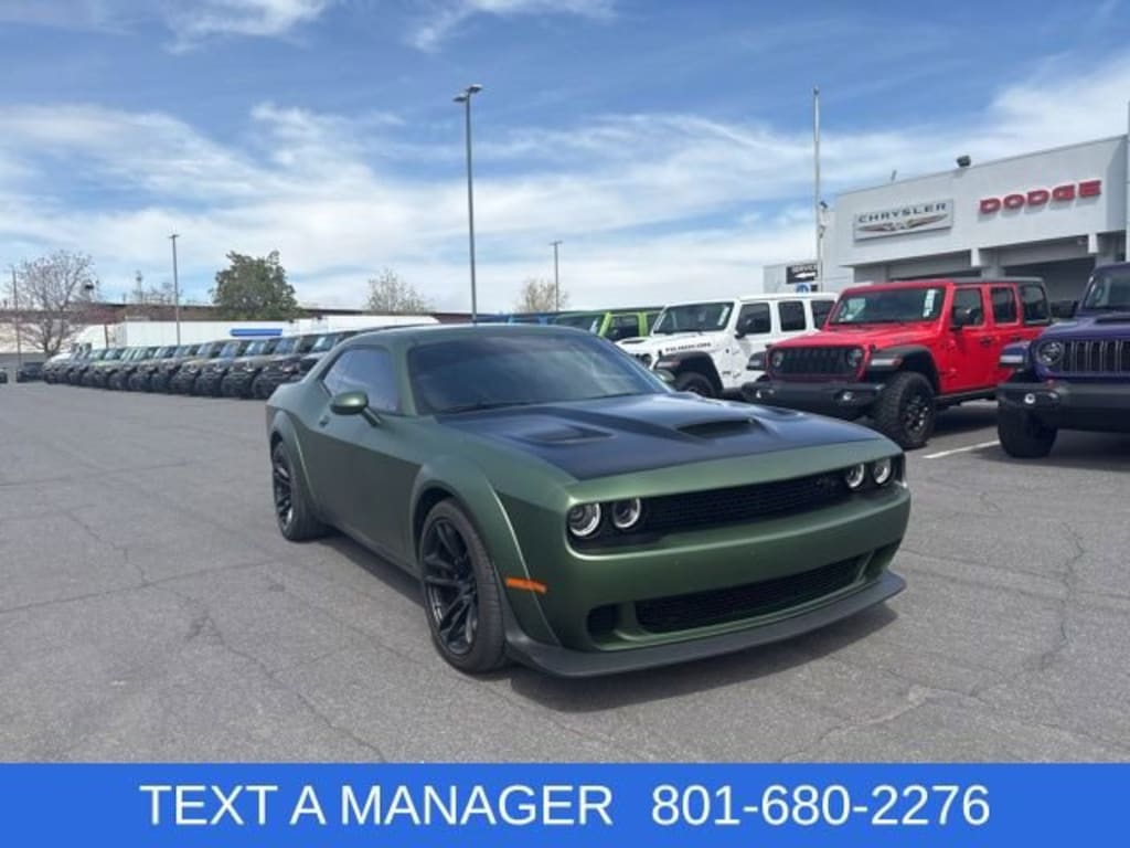 Used 2023 Dodge Challenger R/T Scat Pack Widebody Coupe