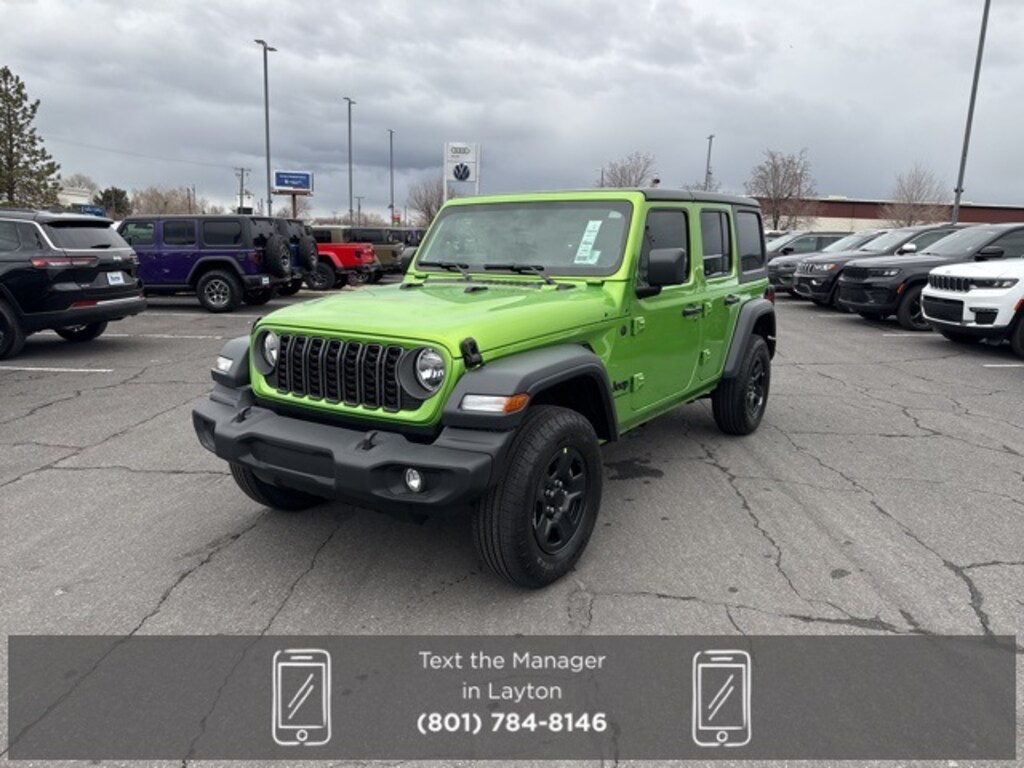 New 2026 Jeep Wrangler Sport Sport Utility