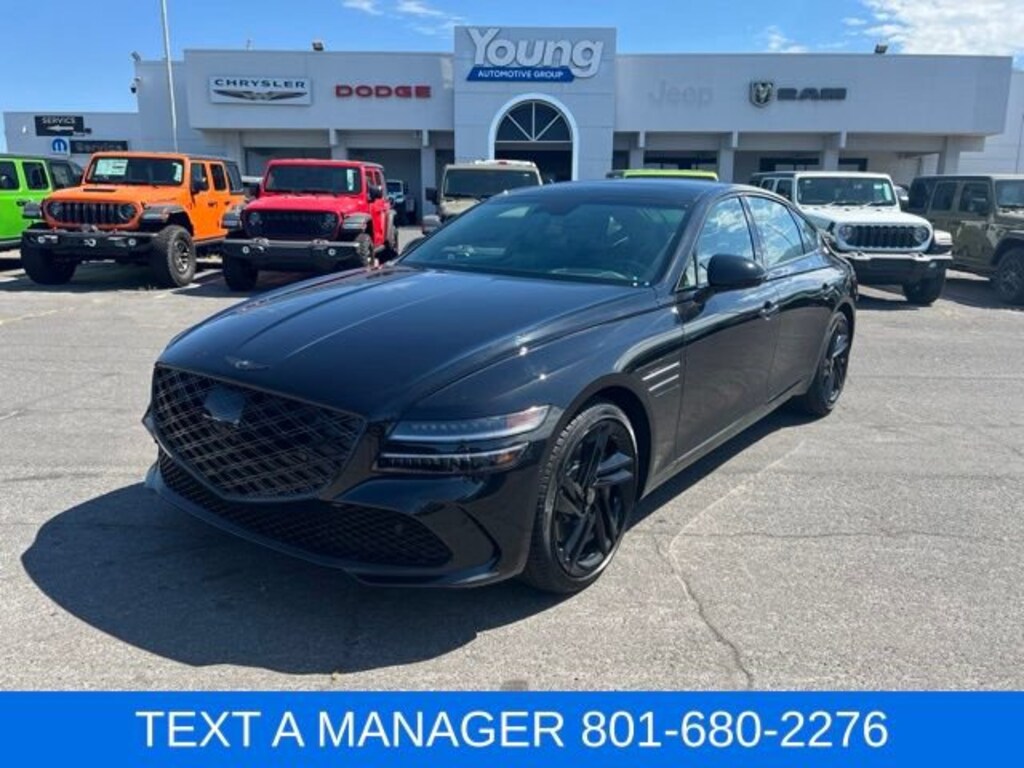 Used 2026 Genesis G80 3.5T Prestige Black Sedan