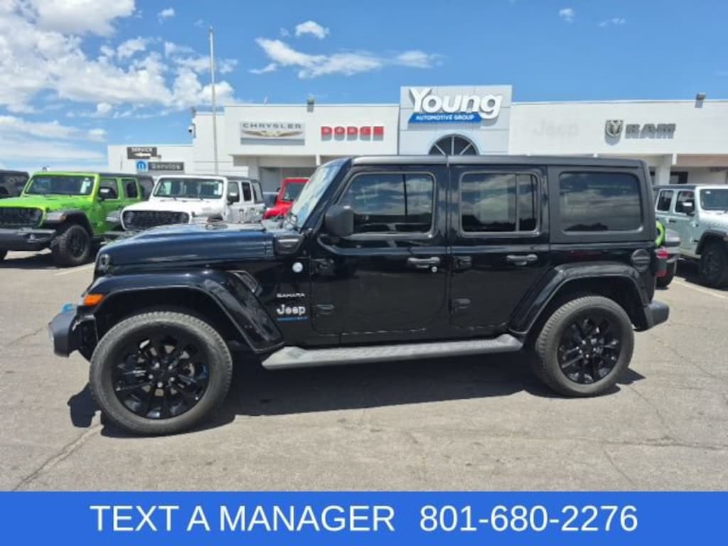Used 2023 Jeep Wrangler 4xe Sahara SUV
