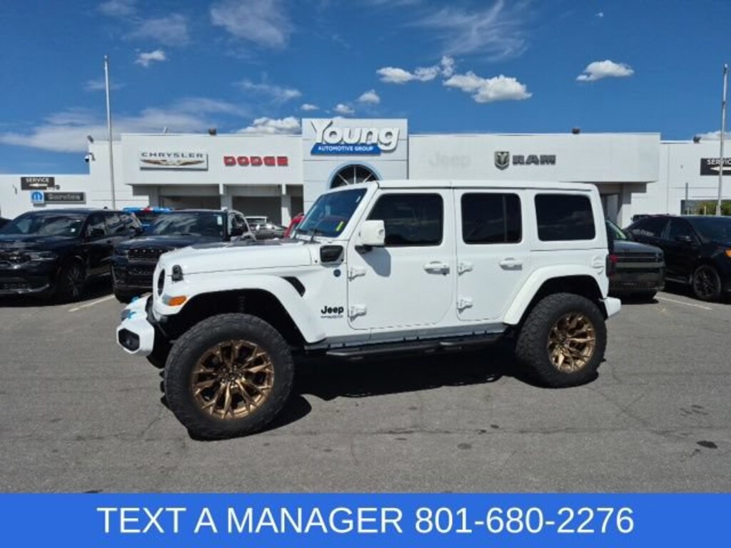 Used 2022 Jeep Wrangler 4xe Unlimited Sahara High Altitude SUV