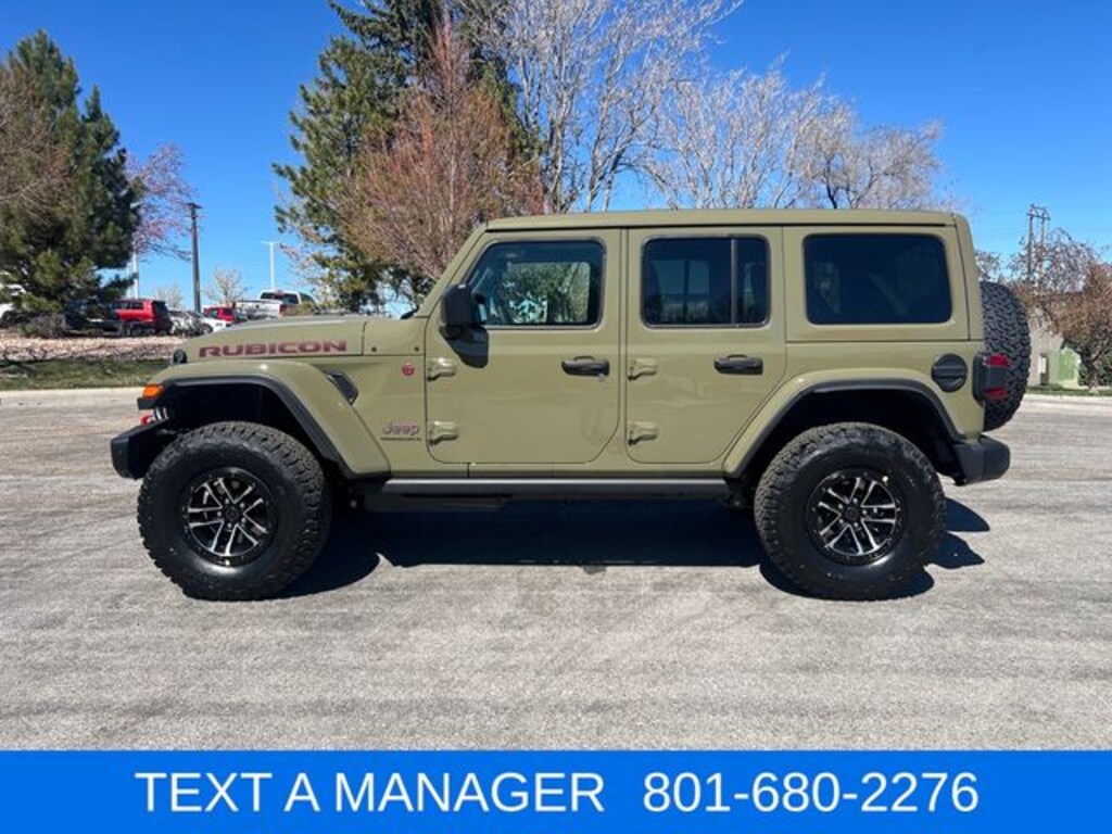 New 2026 Jeep Wrangler 4-DOOR RUBICON X Sport Utility