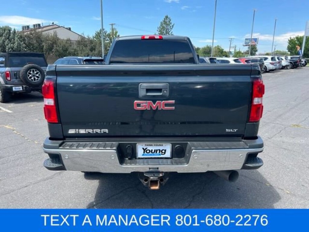 Used 2018 GMC Sierra 3500HD SLT Truck Crew Cab