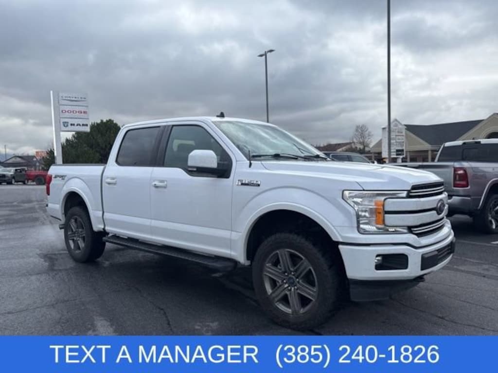 Used 2020 Ford F-150 LARIAT Truck SuperCrew Cab