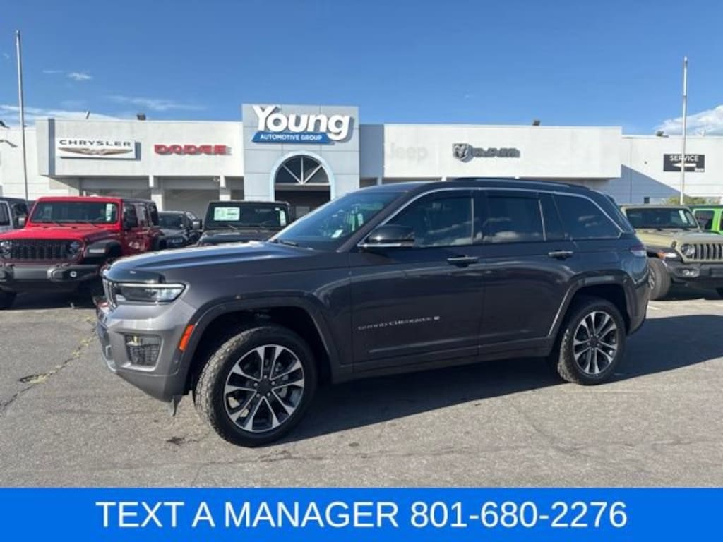 Used 2023 Jeep Grand Cherokee Overland SUV