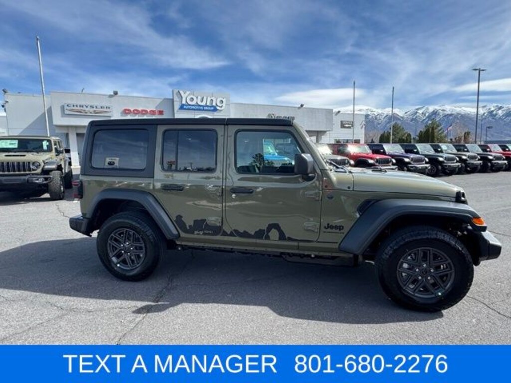 New 2026 Jeep Wrangler 4-DOOR SPORT S Sport Utility
