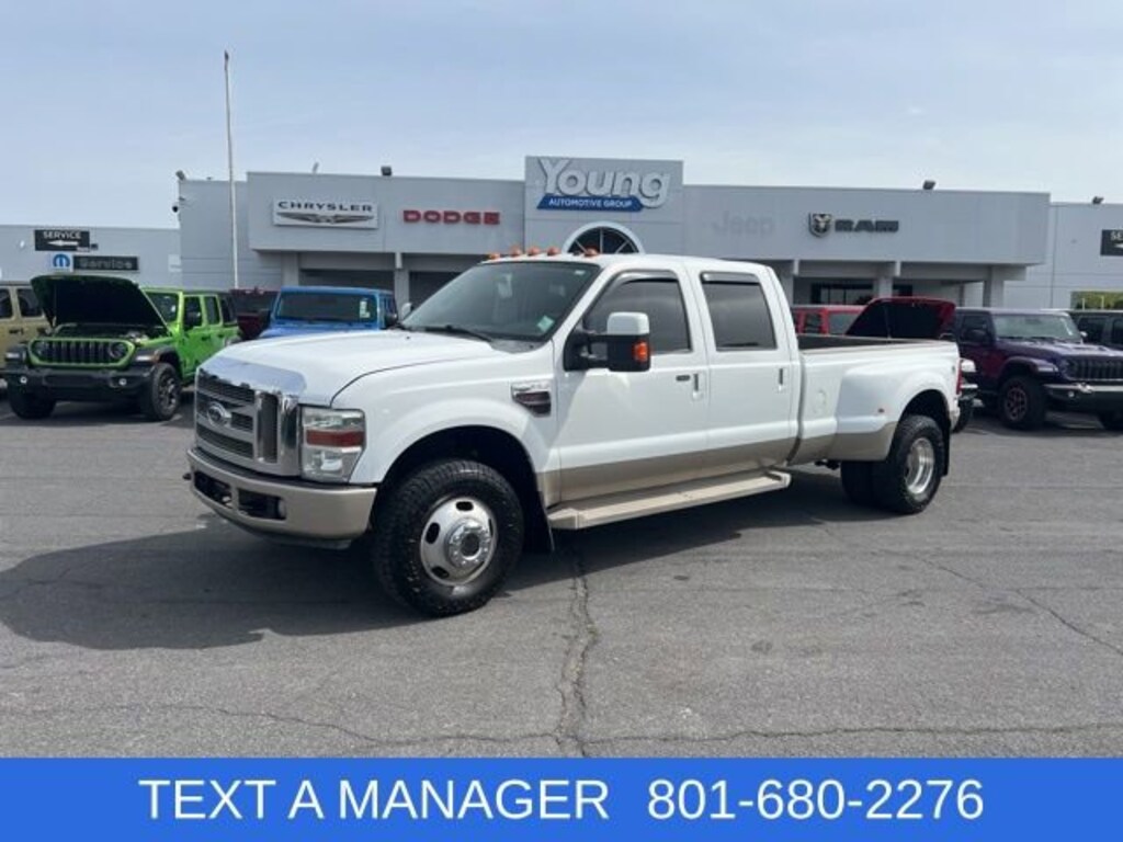 Used 2008 Ford Super Duty F-350 DRW King Ranch Truck Crew Cab