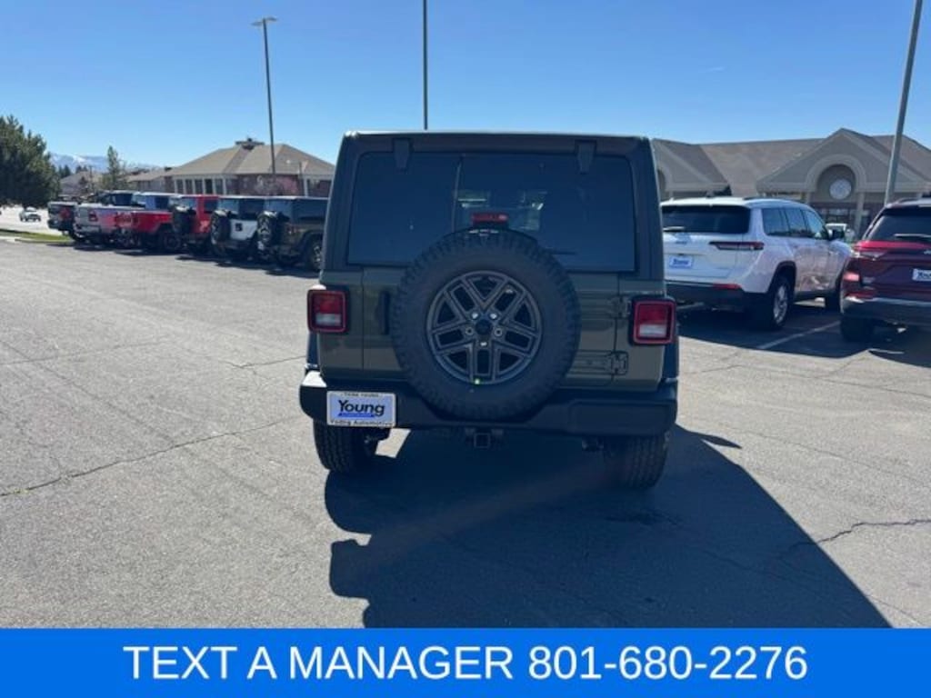 New 2026 Jeep Wrangler 4-DOOR SPORT S Sport Utility