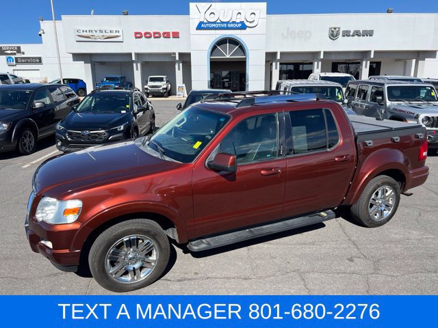 Used 2010 Ford Explorer Sport Trac Limited with VIN 1FMEU5D80AUA20620 for sale in Layton, UT