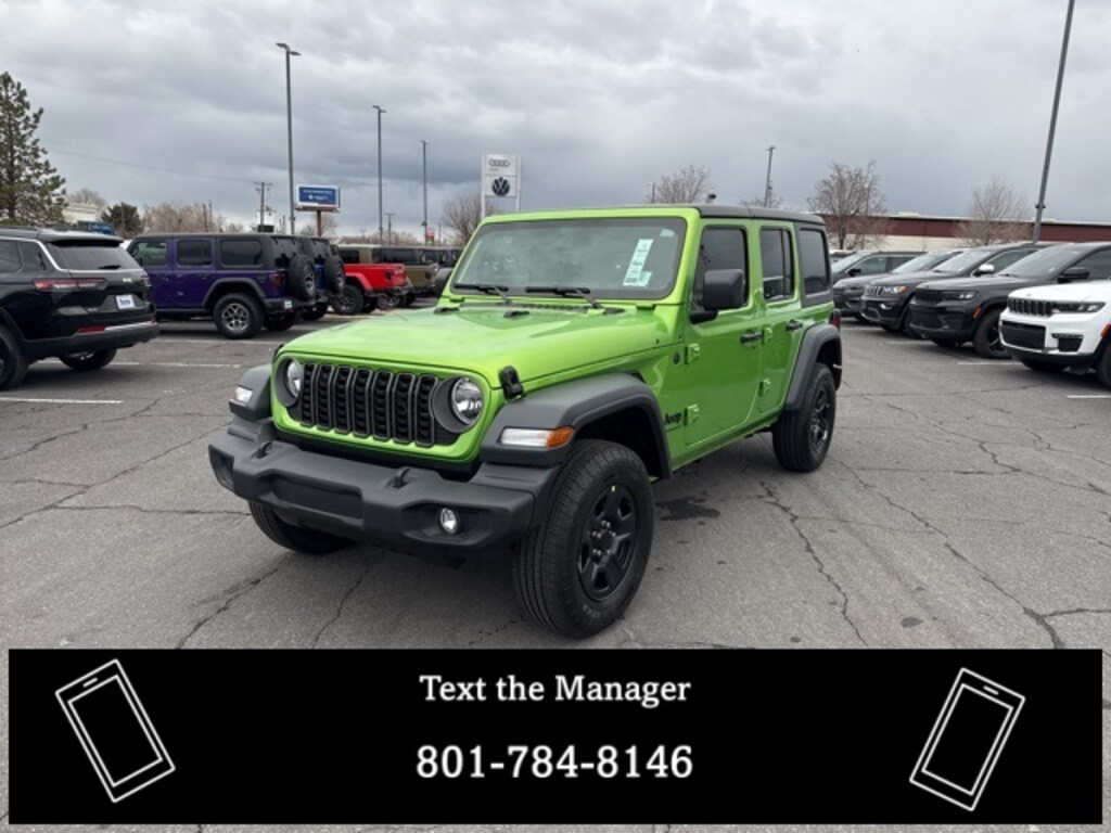 New 2026 Jeep Wrangler 4-DOOR SPORT Sport Utility