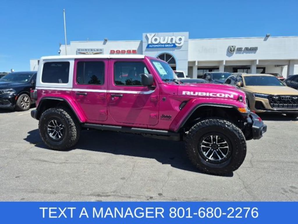 New 2026 Jeep Wrangler 4-DOOR RUBICON X Sport Utility